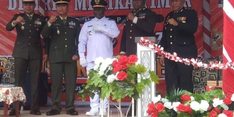 Lensa Foto Perayaan HUT RI Ke-79 di Mapurujaya