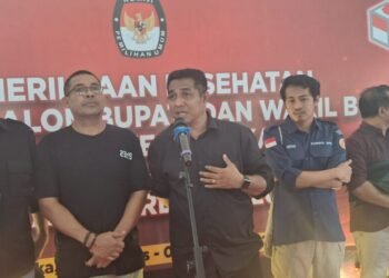 Pemeriksaan Kesehatan Tiga Bakal Paslon Bupati dan Wakil Bupati  Mimika  Berjalan Baik