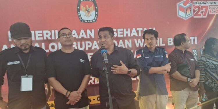 Pemeriksaan Kesehatan Tiga Bakal Paslon Bupati dan Wakil Bupati  Mimika  Berjalan Baik