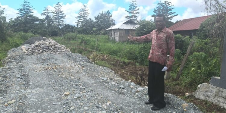 Gereja Stasi Santo Agustinus Nawaripi Terima Bantuan Rp299.770.000 dari Pemkab Mimika untuk Pembangunan Pagar