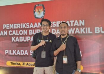 Awasi Pemeriksaan Kesehatan Tiga Bakal Paslon Bupati dan Wakil Bupati, Komisioner Bawaslu Mimika Sebut Sudah Dilakukan Sesuai Aturan