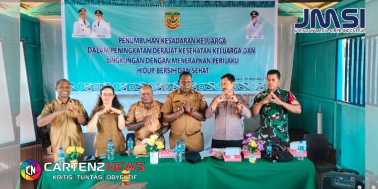 Parade Foto Pemerintah Distrik Mimika Timur Jauh Gelar Edukasi Kesehatan di Amamapare