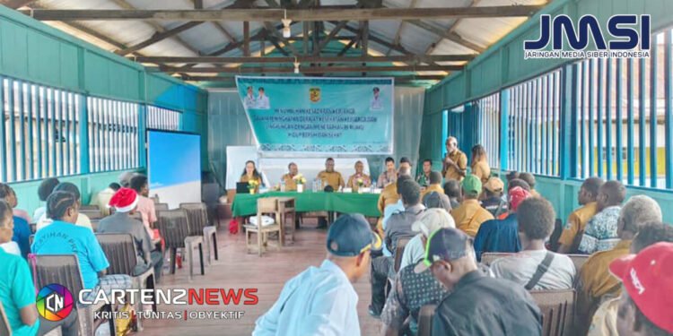 Pemdis Mimika Timur Jauh Gelar Pendidikan Kesehatan, Dorong Warga Terapkan Perilaku Hidup Bersih dan Sehat