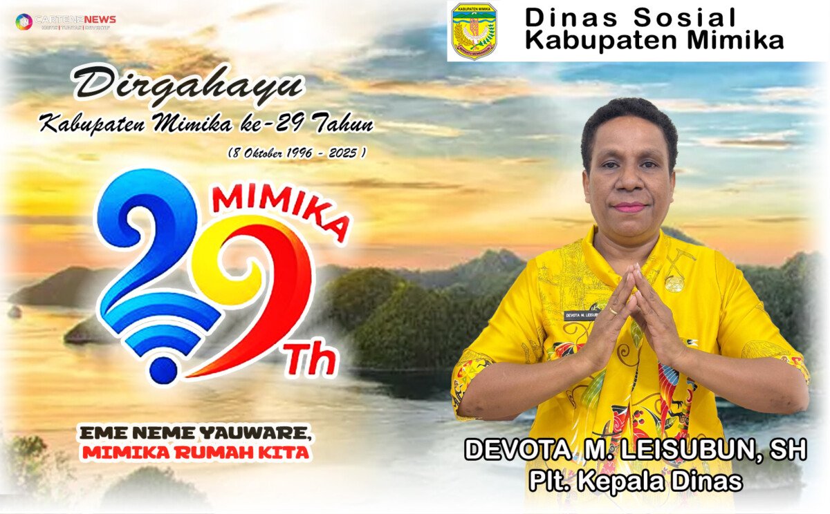 HUT Mimika 29 - Dinas Sosial