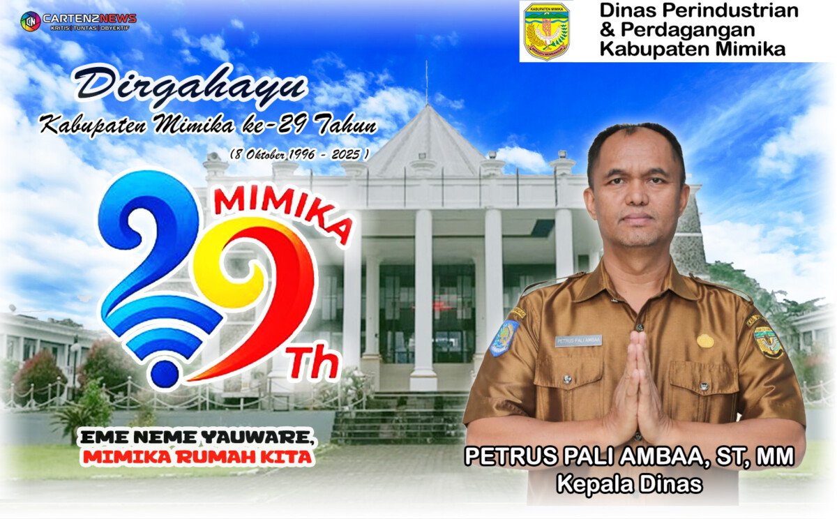 Disperidag Mimika HUT Mimika 29 Tahun