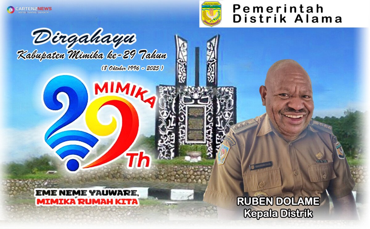 HUT Mimika 29 - Distrik Alama