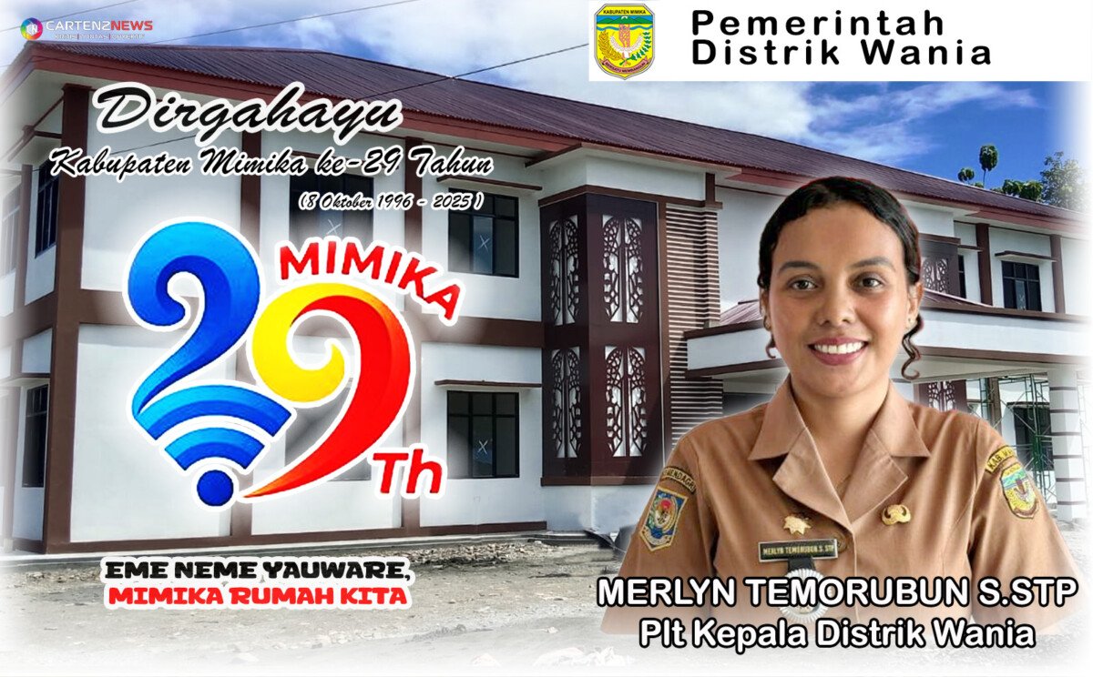 HUT Mimika 29 - Distrik Wania