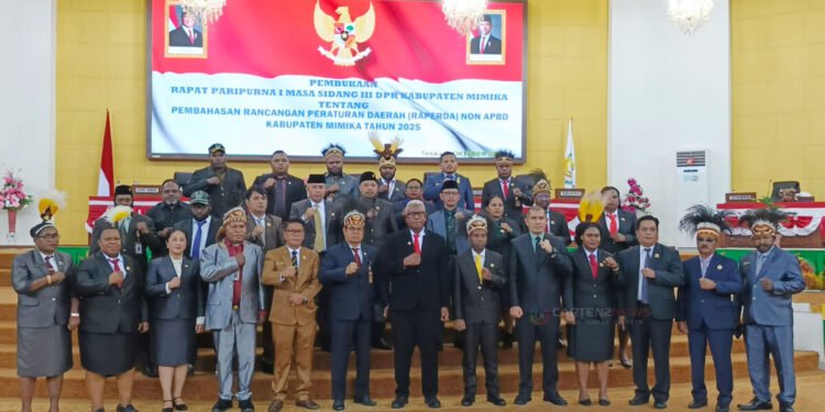 8 (Delapan) Ranperda Non APBD Dibahas Pemkab dan DPRK Mimika