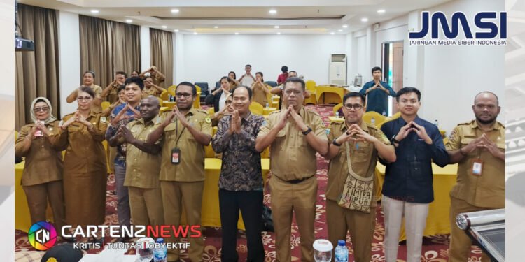 Dinsos Mimika Gelar Paparan Strategi Penanggulangan Kemiskinan, Tekankan Kolaborasi dan Data Valid