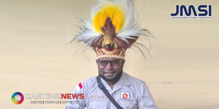 Ketua Komisi II DPRK Mimika Kecam Pembakaran Mahkota Cenderawasih: “Ini Menyakiti Orang Papua”