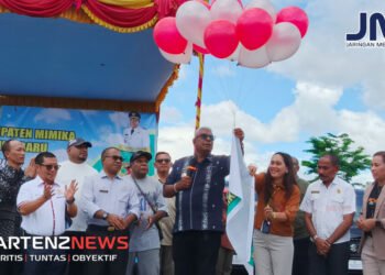 Bupati Mimika Launching Bank Sampah, Tegaskan Timika Darurat Sampah