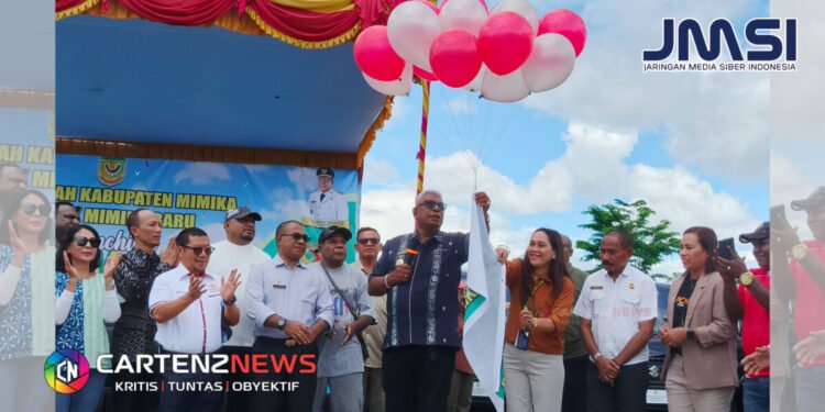 Bupati Mimika Launching Bank Sampah, Tegaskan Timika Darurat Sampah