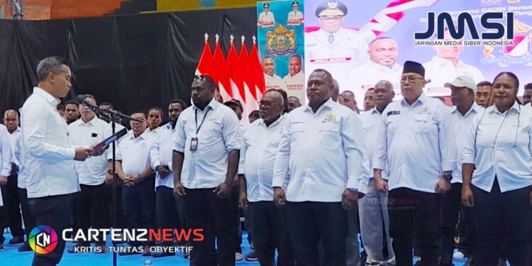 ANB Lantik Ketua dan Pengurus KADIN Papua Tengah 2025-2030, Dorong Kebangkitan Ekonomi Daerah