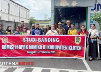 Komisi II DPRK Mimika Kunjungi Pabrik Benih Jagung dan Griya Kompos di Klaten
