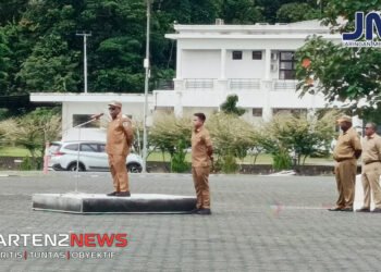 Wabup Mimika Apresiasi Peningkatan Disiplin ASN, Ingatkan Tetap Semangat Layani Masyarakat Meski APBD 2026 Menurun