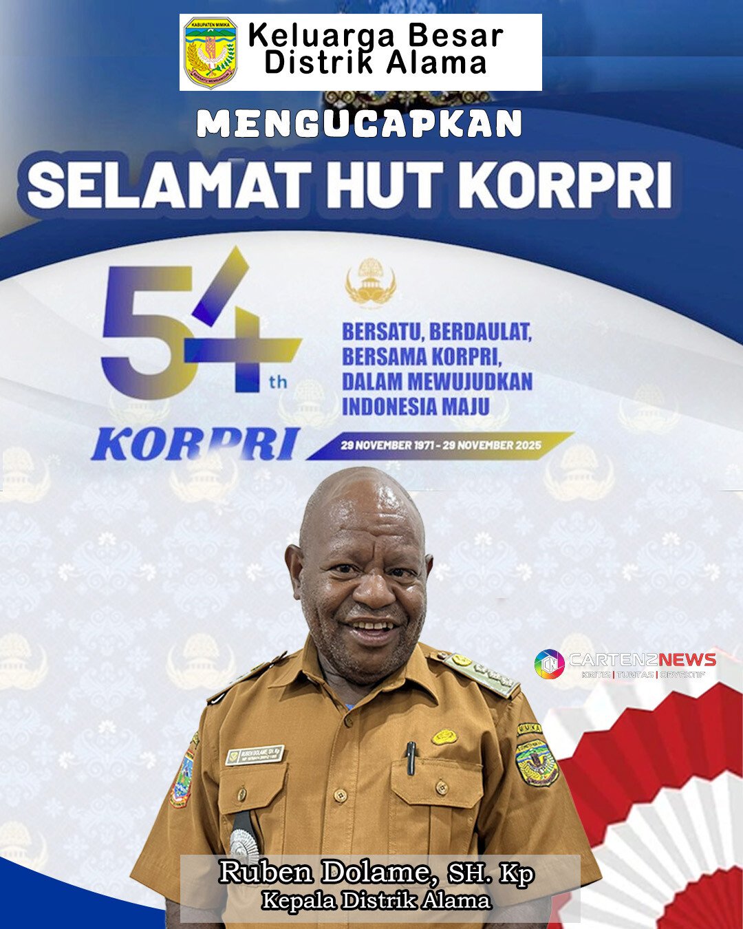 HUT KORPRI 2025 DISTRIK ALAMA