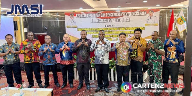 Parade Foto Dinas Pemberdayaan Masyarakat & Kampung Mimika Gelar Pembinaan 133 Kepala Kampung dan Bamuskam