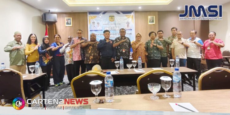 Dinas Sosial Mimika Uji Publik Draft Perbup Tentang Indikator Kemiskinan