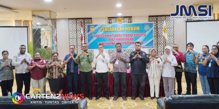 Sosialisasi Pencegahan Korupsi untuk OPD Digelar Bagian Hukum Setda Pemkab Mimika, Bagi Bendahara dan Pejabat Penatausahaan