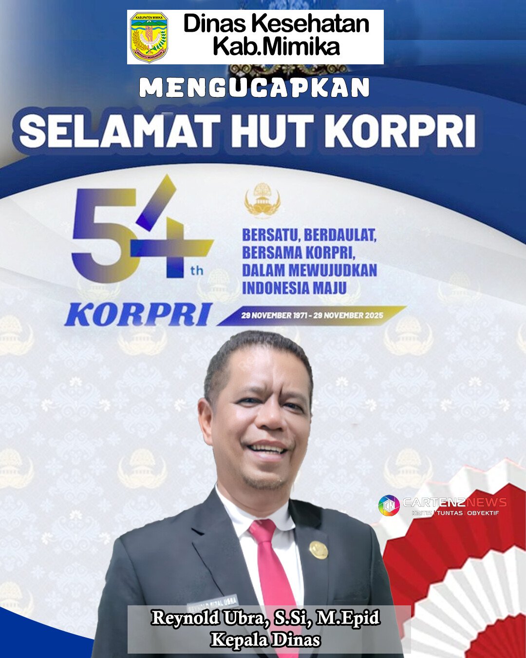 Selamat HUT KORPRI 2025 ke-54
