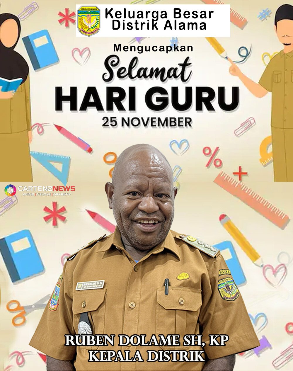 Distrik Alama Hari Guru Distrik Alama Hari Guru