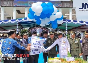 Pemkab Mimika Gelar Upacara HUT KORPRI ke-54, Sekda Tekankan Transformasi Birokrasi