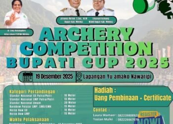 PERPANI Mimika Gelar Archery Competition Bupati Cup 2025