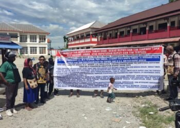 Empat Sekolah di Mimika Dipalang Pemilik Tanah, Siswa Tidak Bisa Belajar