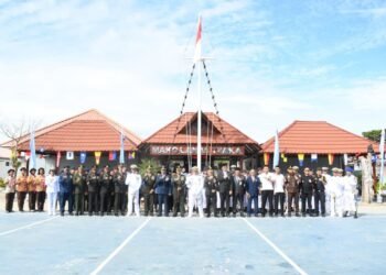 Peringatan Hari Dharma Samudera 2026 Lanal Timika Gelar Upacara yang Dihadiri Forkopimda Mimika
