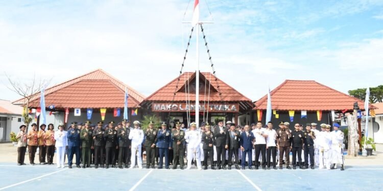 Peringatan Hari Dharma Samudera 2026 Lanal Timika Gelar Upacara yang Dihadiri Forkopimda Mimika