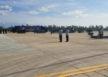 Kolonel Taufik Andriadi Resmi Jabat Danlanud Yohanis Kapiyau Mimika yang Baru