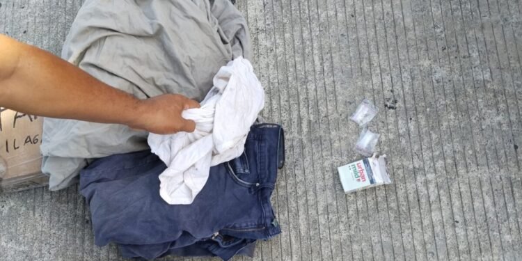 Polsek Kawasan Bandara Mozes Kilangin Timika Amankan 2 Paket Narkoba Sabu yang Akan Dikirim ke Kabupaten Puncak