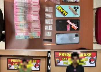 Polres Mimika Tangkap Pengedar Sabusabu di Jalan Kelimutu Timika