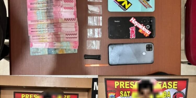 Polres Mimika Tangkap Pengedar Sabusabu di Jalan Kelimutu Timika