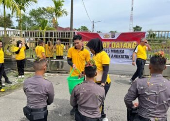 Lima Bintara Remaja Baru Angkatan 53 Ditugaskan di Mimika Perkuat Polres