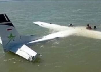 Pesawat Smart Air Mendarat Darurat di Nabire, Papua Tengah