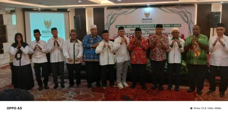Pemkab Mimika, Baznas Provinsi Papua dan Baznas Kabupaten se-Papua Raya Gelar Monev 2025 dan Rakernis Semester 1 Tahun 2026
