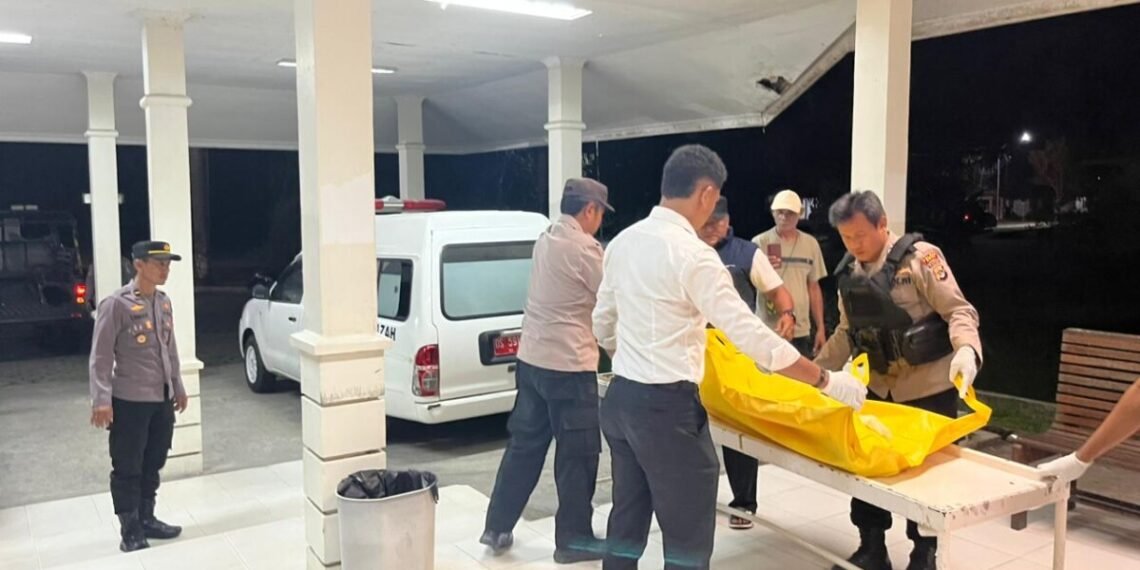 Pria Paruh Baya Ditemukan Meninggal Dunia Jalan Pattimura Ujung Mimika