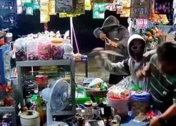 Viral Video Tiga Orang Rampas HP dan Uang Penjaga Kios di Mimika