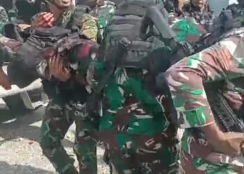 Tiga Orang Ditembak OPM di Mile 50 PTFI, Satu Anggota TNI Meninggal Dunia