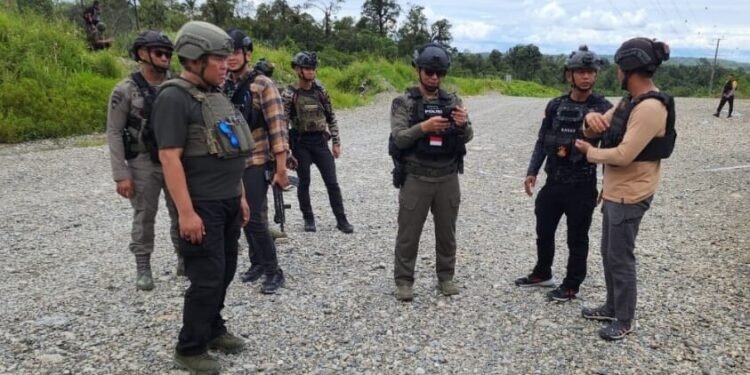 Polisi Lakukan Olah TKP Mile 50 Mimika, Korban Meninggal Dunia Bertambah Satu Jadi Dua