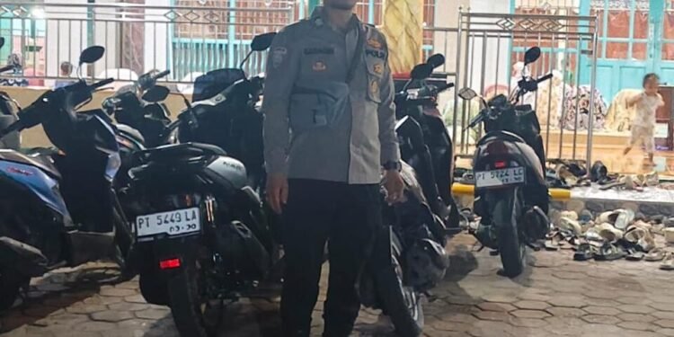Polres Mimika Laksanakan Pengamanan Sholat Tarawih Selama Ramadhan