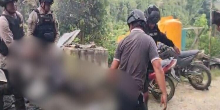 Dua Korban Tewas Dalam Kondisi Hangus Dalam Insiden Penyerangan Dan Pembakaran Pos Kamtibmas di Nabire