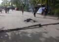 Seorang Warga Ditemukan Dadanya Tertancap Besi di Jalan Poros Timika Pomako, Keluarga Palang Pelabuhan