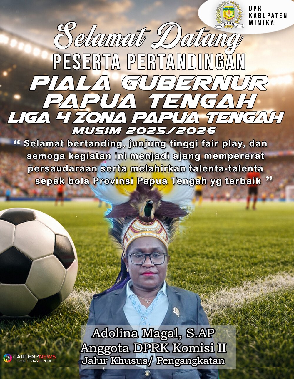 DPRK Adolina Magal Liga 4 Piala Gubernur