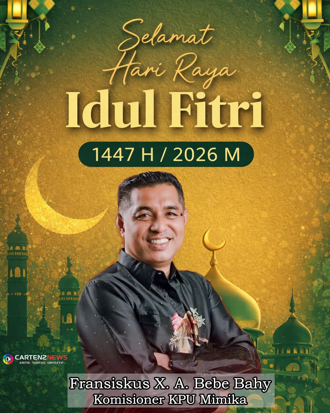 20260321 Idul Fitri KPU Frans Bahy