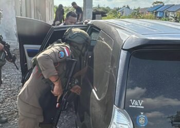 Satgas Damai Cartenz Amankan Terduga Pelaku Propaganda dan Provokasi Digital Jaringan PIS di Mimika