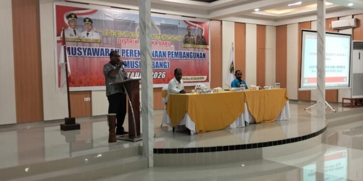 Drs. Ananias Faot, M.Si,. Sebut Hilangkan Stigma bahwa Perencanaan dari Bawah Tetapi yang Dilaksanakan Program dari Atas. Ini Tidak Sinkron