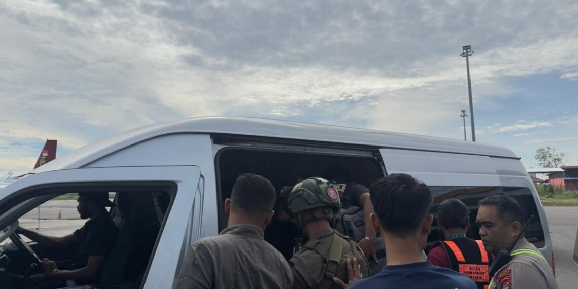 Satgas Damai Cartenz Kembali Amankan Pelaku Kasus Perampasan Senjata Api di Tembagapura Mimika