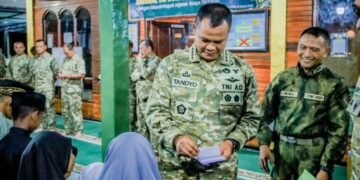 Wakil Panglima TNI Kunjungi Koops TNI Papua Di Timika